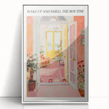 Electric Wall Art | Vibrant Interior Scene Modern Electric Art Canvas