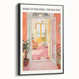 Electric Wall Art | Vibrant Interior Scene Modern Electric Art Canvas