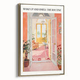 Electric Wall Art | Vibrant Interior Scene Modern Electric Art Canvas