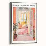 Electric Wall Art | Vibrant Interior Scene Modern Electric Art Canvas