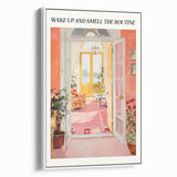 Electric Wall Art | Vibrant Interior Scene Modern Electric Art Canvas