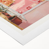 Electric Wall Art | Vibrant Interior Scene Modern Electric Art Canvas