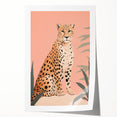 Abstract Electric Cheetah Canvas - Modern Electric Wall Art for Home