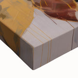 Electric Wall Art | Vibrant White Magnolia Modern Electric Art Canvas