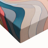 Electric Wall Art | Vibrant Abstract Swirl Modern Electric Art Canvas