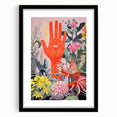 Electric Wall Art | Vibrant Botanical Hand Design Modern Electric Art