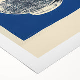 Vibrant Electric Bowl of Oranges Canvas - Modern Electric Decor