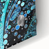 Abstract Electric Painting: Vibrant Electric Wall Art for Modern Spaces