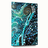 Abstract Electric Painting: Vibrant Electric Wall Art for Modern Spaces