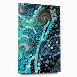 Abstract Electric Painting: Vibrant Electric Wall Art for Modern Spaces