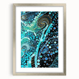 Abstract Electric Painting: Vibrant Electric Wall Art for Modern Spaces