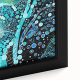 Abstract Electric Painting: Vibrant Electric Wall Art for Modern Spaces