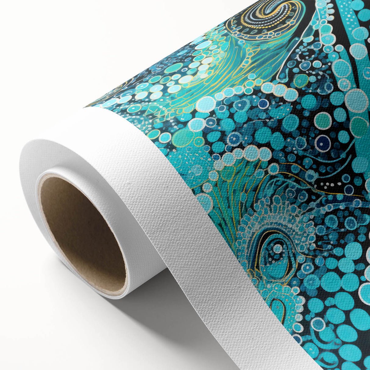 Abstract Electric Painting: Vibrant Electric Wall Art for Modern Spaces