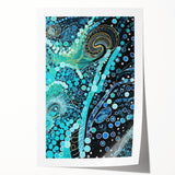 Abstract Electric Painting: Vibrant Electric Wall Art for Modern Spaces