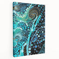 Abstract Electric Painting: Vibrant Electric Wall Art for Modern Spaces