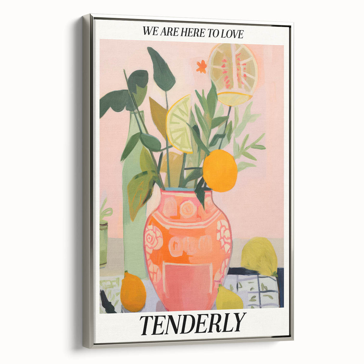 Vibrant Electric Wall Art: Modern Floral Electric Art Canvas Print