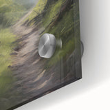 Electric Wall Art: Tranquil Forest Path in Modern Electric Decor