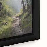 Electric Wall Art: Tranquil Forest Path in Modern Electric Decor