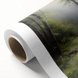 Electric Wall Art: Tranquil Forest Path in Modern Electric Decor