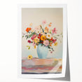 Electric Floral Wall Art: Vibrant Flower Bouquet in Modern Electric Decor