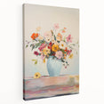 Electric Floral Wall Art: Vibrant Flower Bouquet in Modern Electric Decor