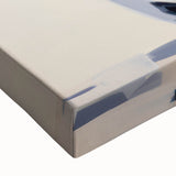 Electric Floral Wall Art: Bold Poppy Vase in Modern Electric Art Canvas