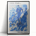 Electric Wall Art: Bold Blue Jazz Musicians in Modern Electric Decor