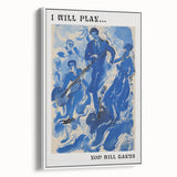 Electric Wall Art: Bold Blue Jazz Musicians in Modern Electric Decor