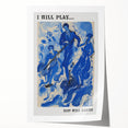 Electric Wall Art: Bold Blue Jazz Musicians in Modern Electric Decor