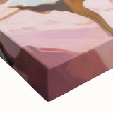 Electric Wall Art: Vibrant Interior with Yellow Chairs in Modern Decor