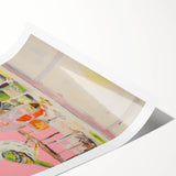 Electric Wall Art with Vibrant Parrot Design | Abstract Electric Decor