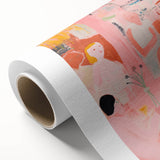 Abstract Electric Art with Dynamic Figures | Vibrant Modern Wall Decor