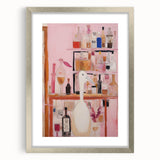 Modern Electric Art with Dynamic Birds | Vibrant Abstract Wall Decor