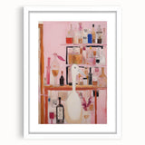 Modern Electric Art with Dynamic Birds | Vibrant Abstract Wall Decor