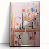 Modern Electric Art with Dynamic Birds | Vibrant Abstract Wall Decor