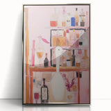 Modern Electric Art with Dynamic Birds | Vibrant Abstract Wall Decor