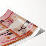 Modern Electric Art with Dynamic Birds | Vibrant Abstract Wall Decor