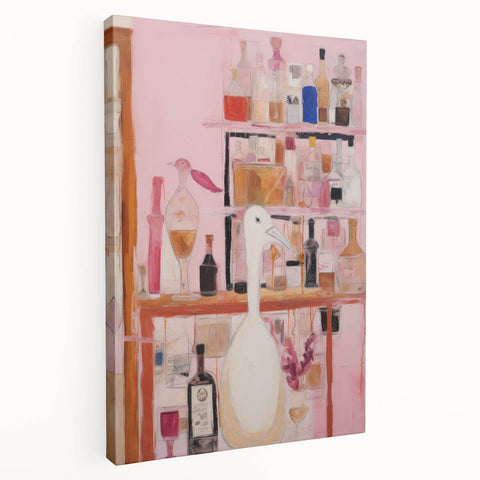 Modern Electric Art with Dynamic Birds | Vibrant Abstract Wall Decor