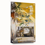 Electric Art with Bright Floral Design | Vibrant Modern Wall Decor
