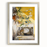 Electric Art with Bright Floral Design | Vibrant Modern Wall Decor