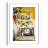 Electric Art with Bright Floral Design | Vibrant Modern Wall Decor