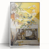 Electric Art with Bright Floral Design | Vibrant Modern Wall Decor