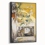 Electric Art with Bright Floral Design | Vibrant Modern Wall Decor