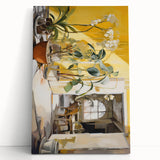 Electric Art with Bright Floral Design | Vibrant Modern Wall Decor