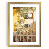 Electric Wall Art with Vibrant Plant Life | Modern Abstract Decor