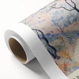 Abstract Electric Landscape Canvas - Modern Vibrant Wall Art Decor