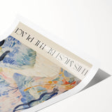 Abstract Electric Landscape Canvas - Modern Vibrant Wall Art Decor