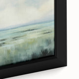 Electric Landscape Wall Art with Serene Green Fields | Modern Decor