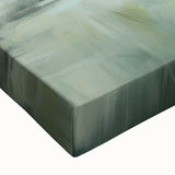 Electric Landscape Wall Art with Serene Green Fields | Modern Decor