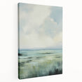 Electric Landscape Wall Art with Serene Green Fields | Modern Decor